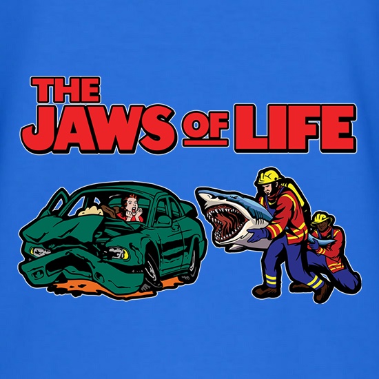 Jaws of Life t shirt